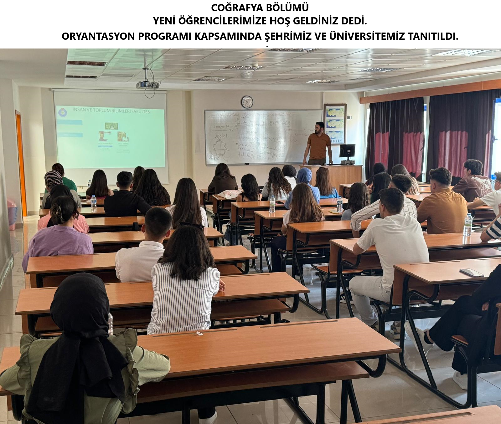 2024 Girişli öğrencilerimize merhaba dedik